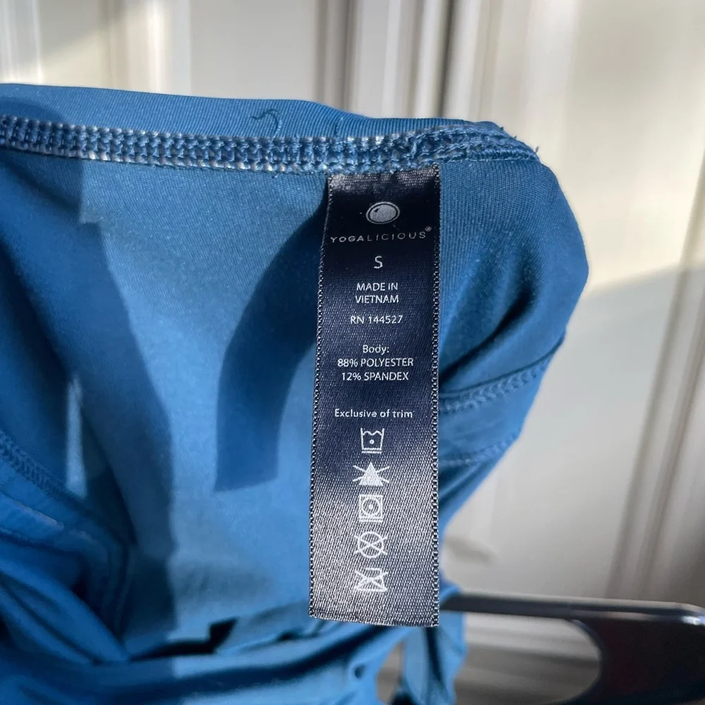 Blue Workout Tank - Picture 3 of 3
